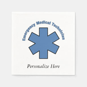 EMT Emergency Med Tech Napkin
