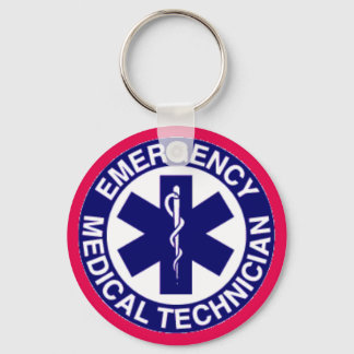 EMT Emergency Medical Technician Key Ring