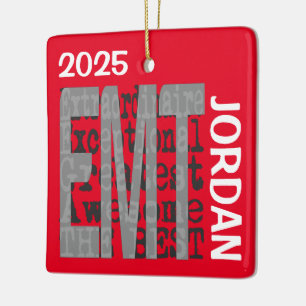 EMT Extraordinaire CUSTOM Ceramic Ornament