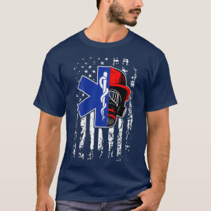 EMT Firefighter Paramedic Firefighter Gift EMS T-Shirt