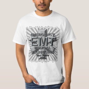 EMT Grey Logo  t-shirt