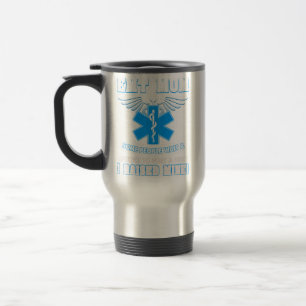 EMT Mum I Emergency Medical EMS Parademics Travel Mug