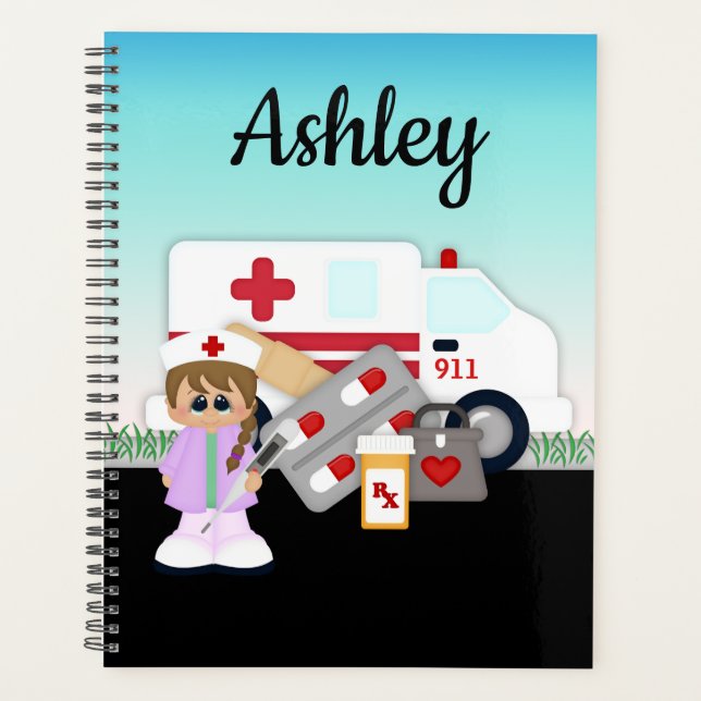 EMT Nurse 911 Emergency Medicine Planner (Front)