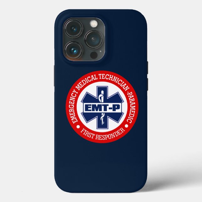 EMT-P (Emergency Medical Tech. -Paramedic) Case-Mate iPhone Case (Back)