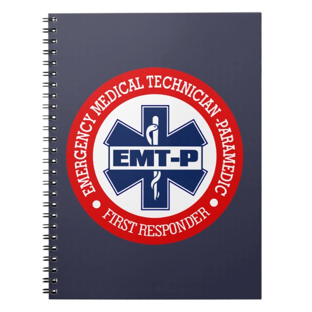 EMT-P (Emergency Medical Tech. -Paramedic) Notebook (Front)