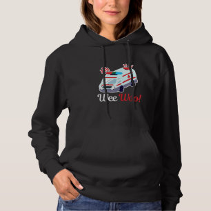 Emt Paramedic Ambulance Medical Healthcare Worker  Hoodie