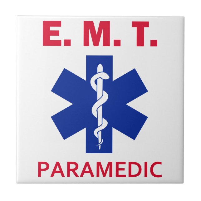 EMT Paramedic Tile (Front)