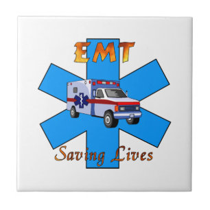 EMT Saving Lives Tile
