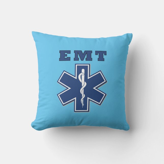 EMT Star of Life Cushion (Front)