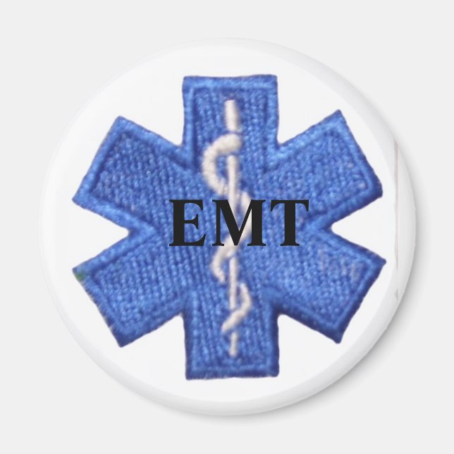 EMT Star of Life Magnet (Front)