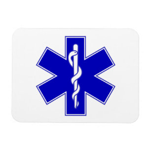EMT Star of Life Magnet
