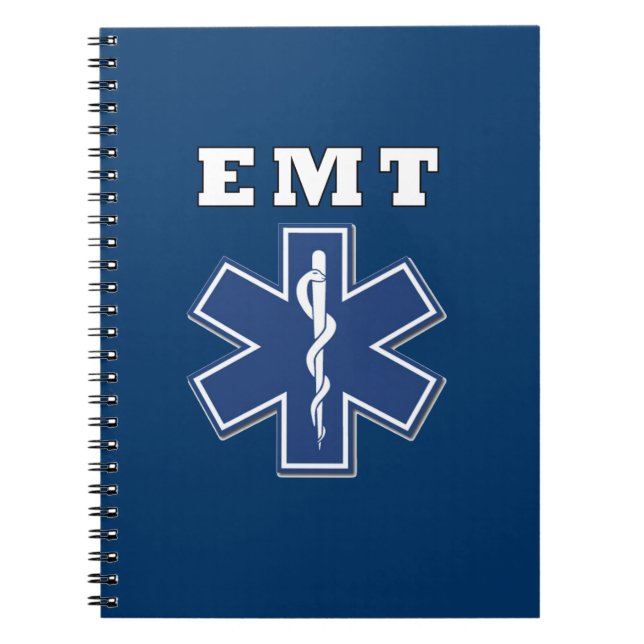 EMT Star of Life Notebook (Front)
