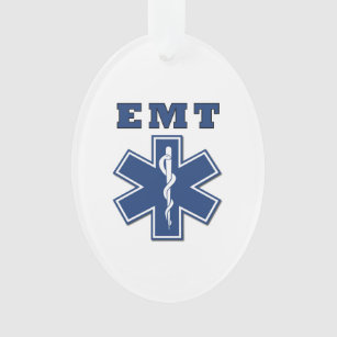EMT Star Of Life Ornament