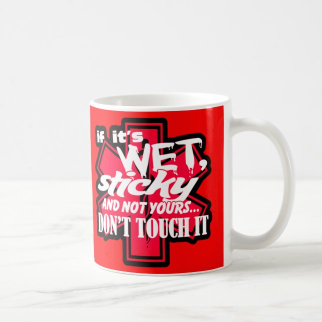 EMT Wet And Sticky Coffee Mug (Right)