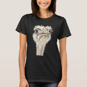 Emu Bird Cool Emu Illustration 1 T-Shirt