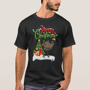 Emu Bird Xmas Decorations Santa Emu Christmas T-Shirt