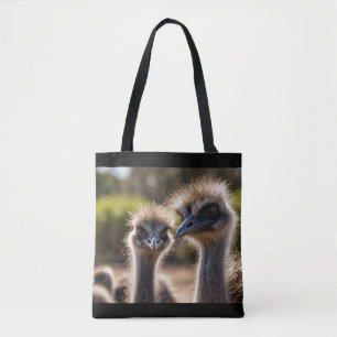 Emu Birds Tote Bag