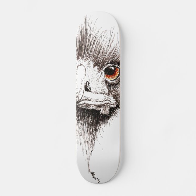 Emu by Inkspot Skateboard (Front)