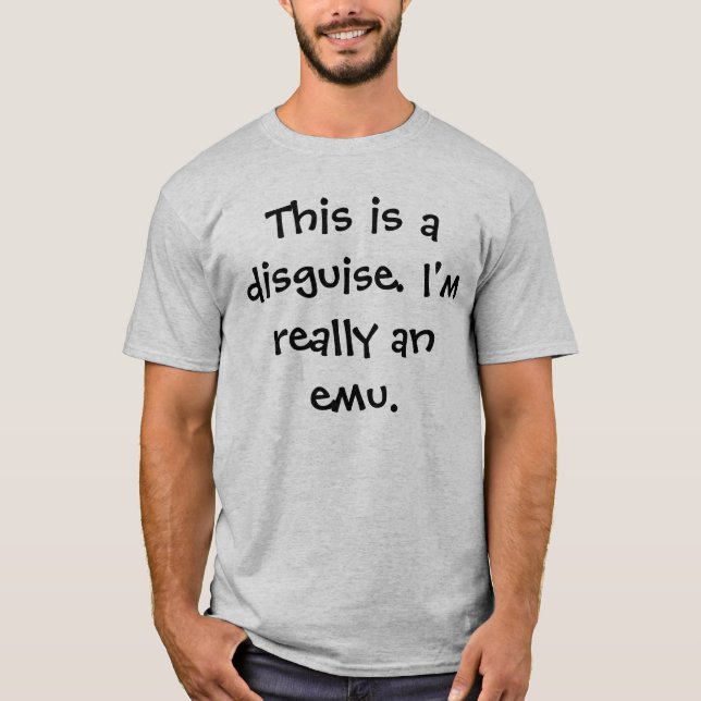 Emu Costume T-Shirt (Front)