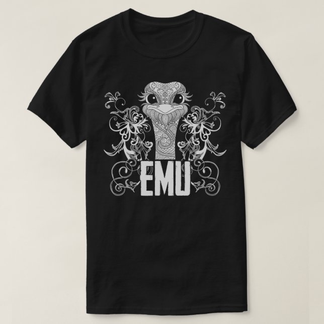 Emu  Emu T  T-Shirt (Design Front)