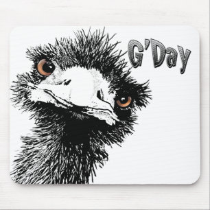 Emu - G'Day Mouse Mat