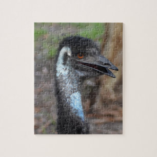 Emu Head Jigsaw Puzzle