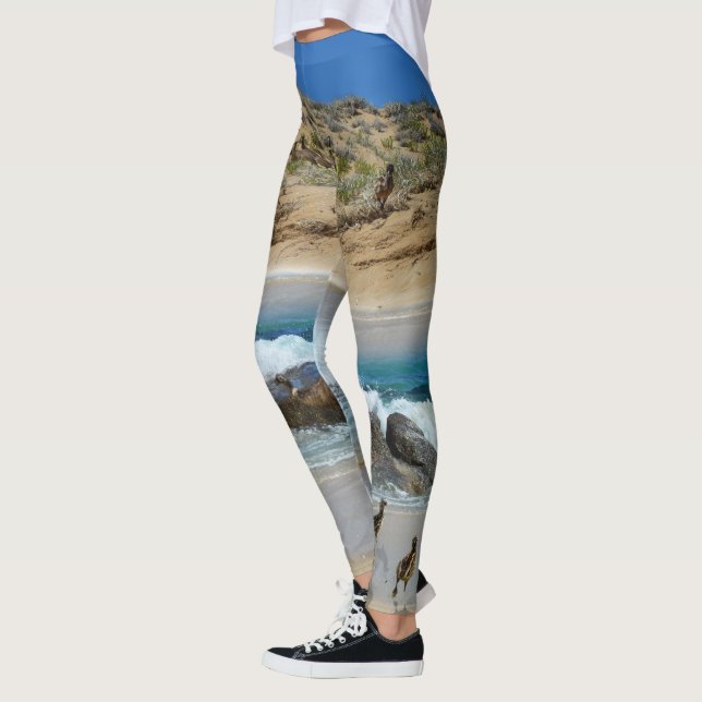 Emu Island Australia, Leggings (Left)