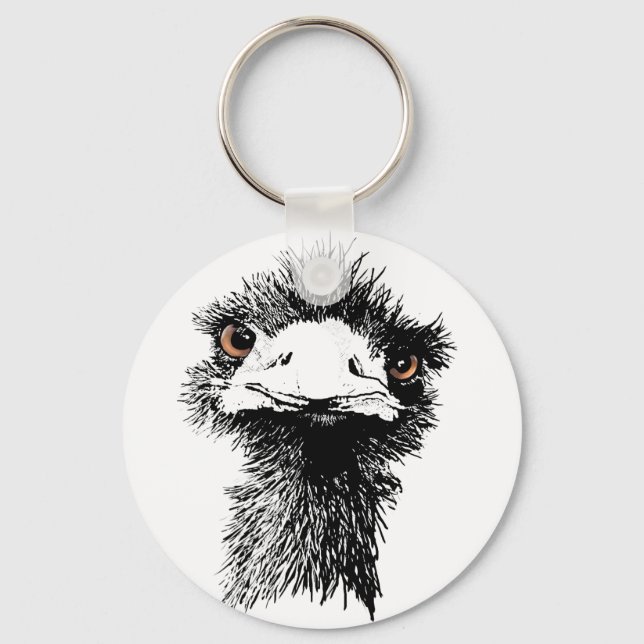 Emu Key Ring (Front)