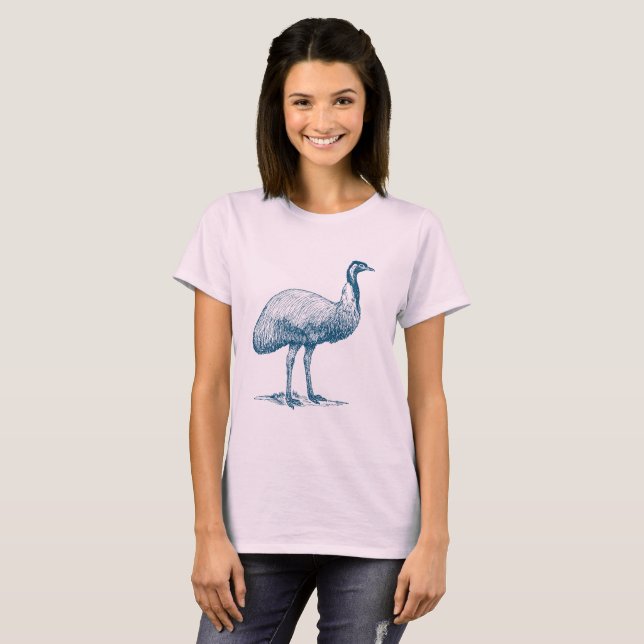 Emu - Ocean Blue T-Shirt (Front Full)