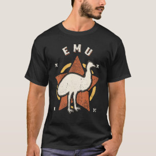 Emu Vintage Retro Classic Animal T-Shirt