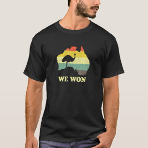 Emu War 1932 Funy Australia History T-Shirt