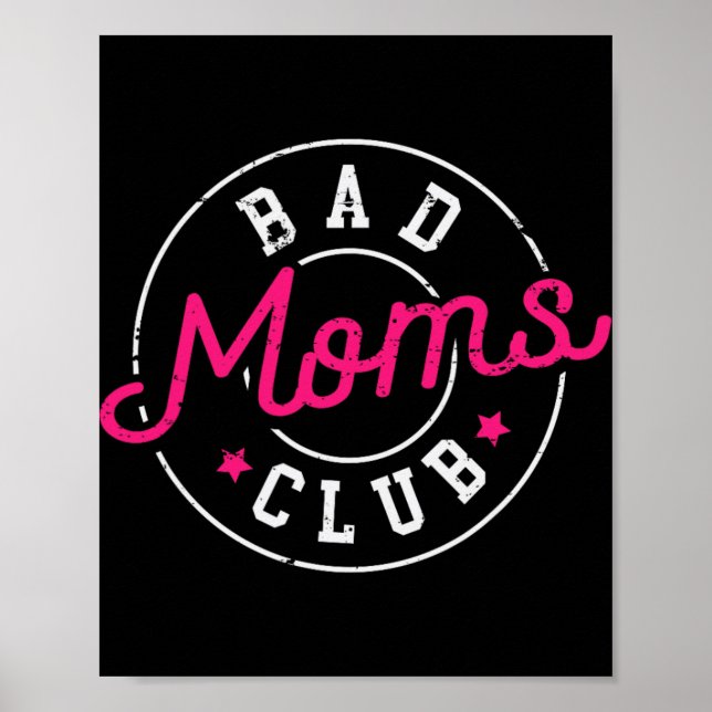 Emwered Strong Women Hustle Boss Mom Wife Bad Moms Poster (Front)