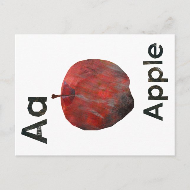 En - Apple red Postcard (Front)