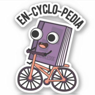 En-cyclo-Pedia Funny Encyclopaedia Pun 