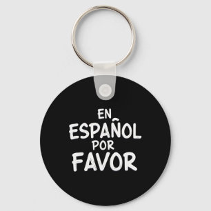En Espanol Por Favour Spanish Teacher 3 Key Ring
