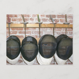 En Garde Postcard