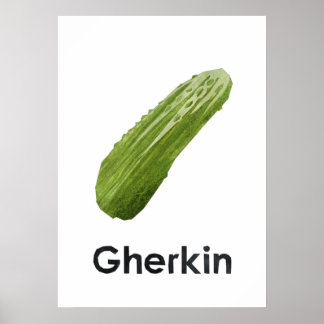 En - Gherkin  Poster