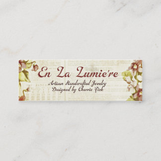 En La Lumiere Tag September 2012 Business Card