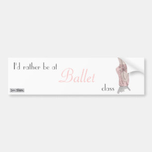 En pointe Bumper Sticker