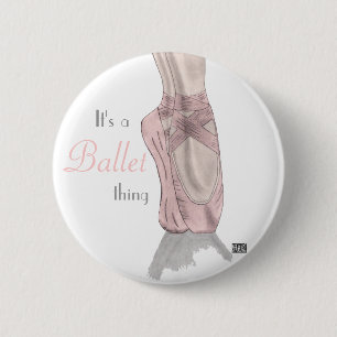 En pointe  Button