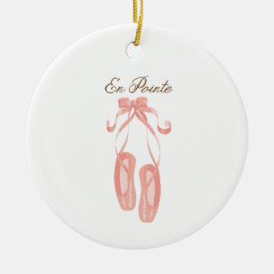 En Pointe Ceramic Tree Decoration