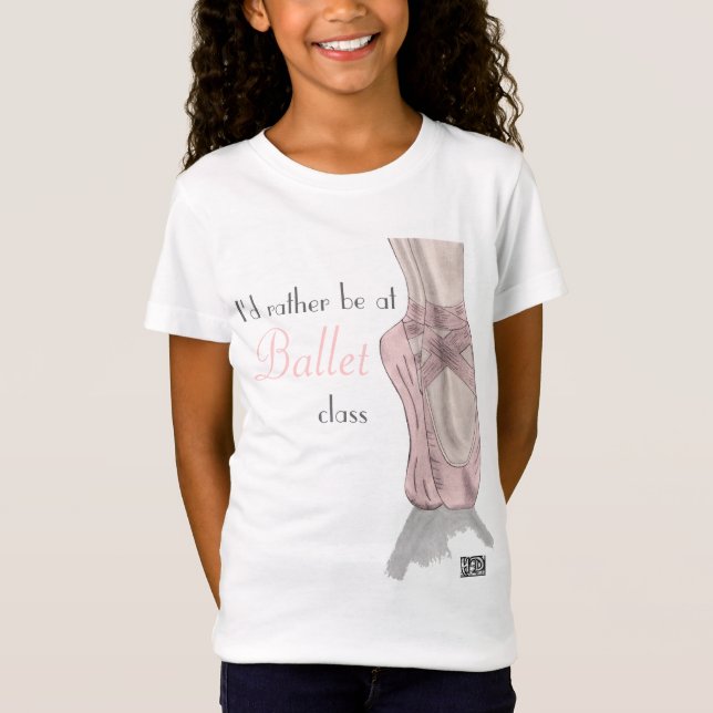 En pointe T-shirt (Front)