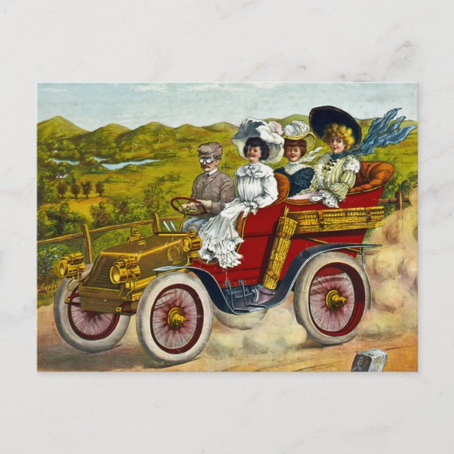 En Tour 1904 Postcard (Front)