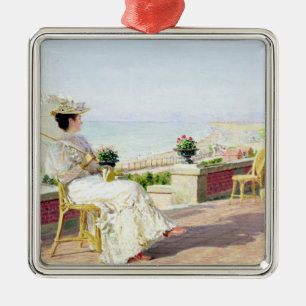 En Vacance Metal Tree Decoration