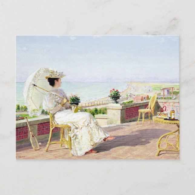 En Vacance Postcard (Front)