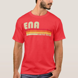 ENA Name Personalized Retro Vintage 80s 90s girl T-Shirt