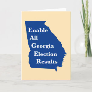 Enable All Georgia Election Results Card