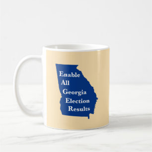 Enable All Georgia Election Results Coffee Mug