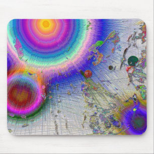 Enamel Sunburst Mouse Mat
