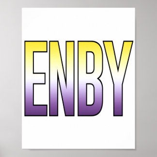 ENBY - Nonbinary Poster